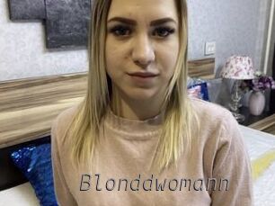 Blonddwomann