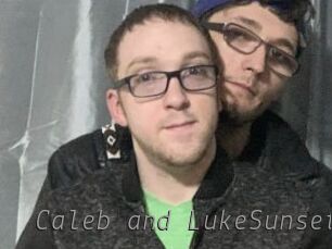 Caleb_and_LukeSunset