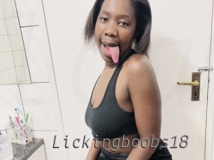 Lickingboobs18